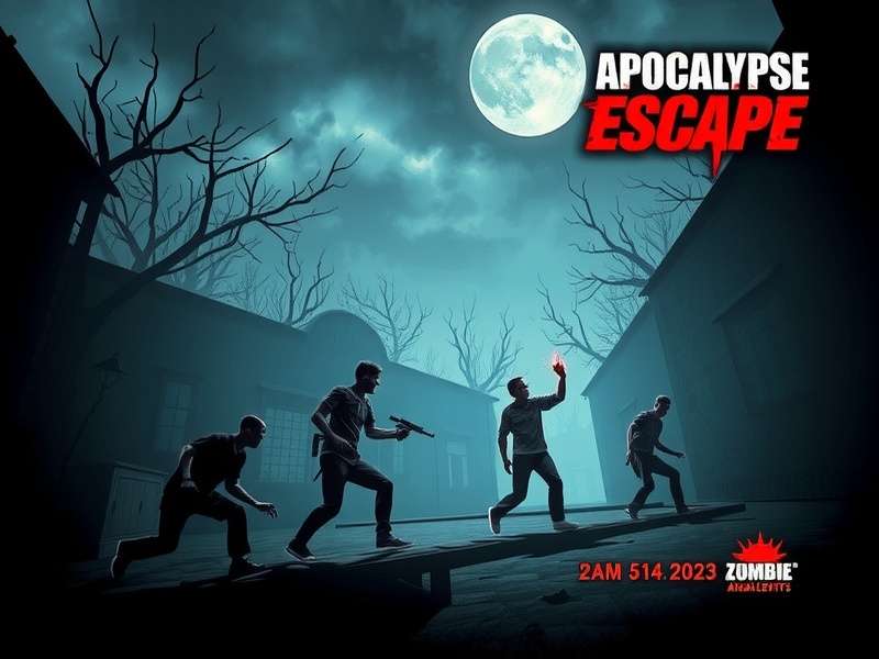 Zombie Apocalypse Escape gameplay screenshot